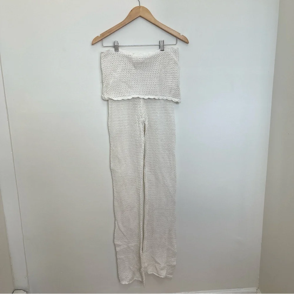 NWOT Frankie's Bikini x Out From Under Mason Crochet Pants S